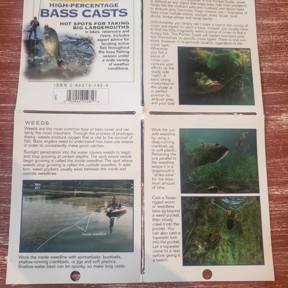 Fishing Laminated Pocket Guides - Set of 6 - Fresh & Salt Water - Picture 13 of 13